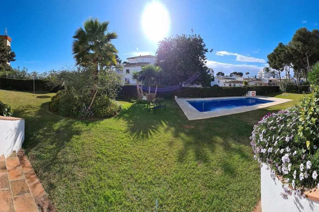 לה קאלה דה מיחאס Cala Beach House Duplex Vistas Mar Piscina Parking מראה חיצוני תמונה